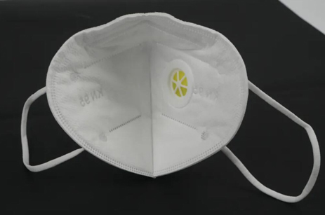 Загрязнение воздуха рот защитный белый N95 пыли маска с клапанами