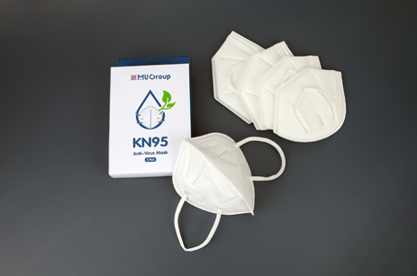 KN95 Одноразовая защитная маска для лица с 95% эффективностью фильтра