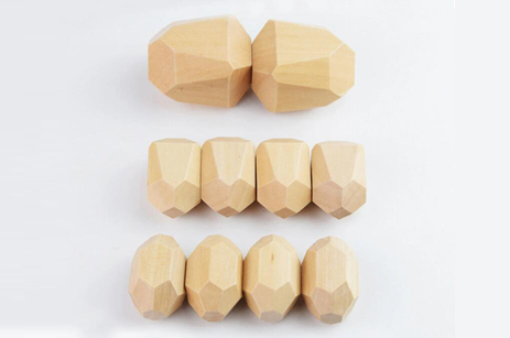 Игрушка из деревянных строительных блоков для детей от 1 года до Образовательная балансировочная деревянная каменная головоломка