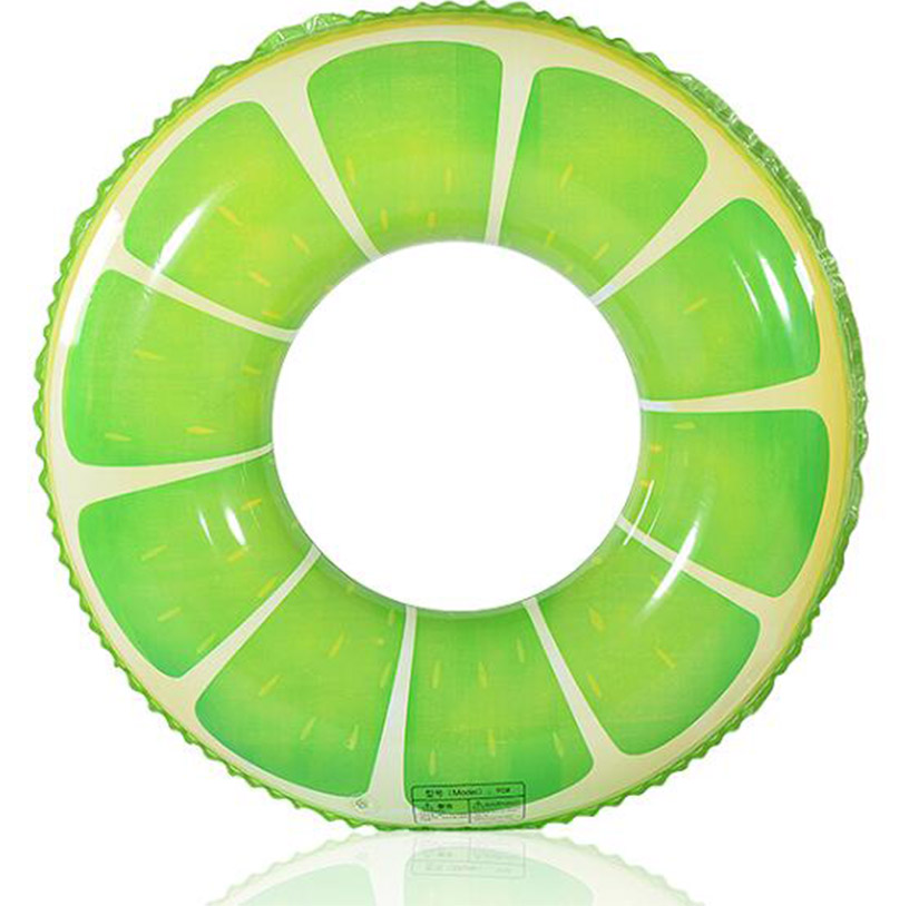 fruit printing swimming ring with handles3