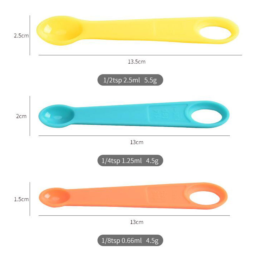 food grade measuring spoon and measuring cup set 1