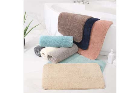 Абсорбент Non-выскальзования плюшевые Ванная комната коврик коврики