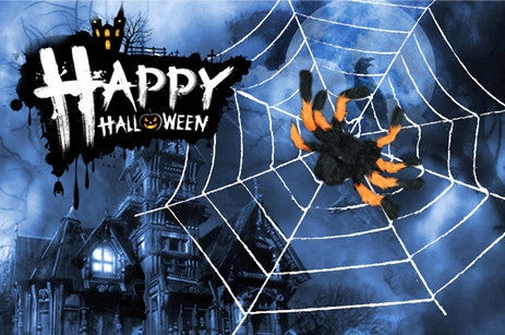 Хэллоуин украшения паутины паук шелковые украшения реквизит