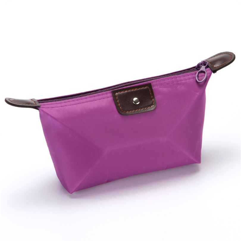 Nylon Waterproof Folding Cosmetic Bag