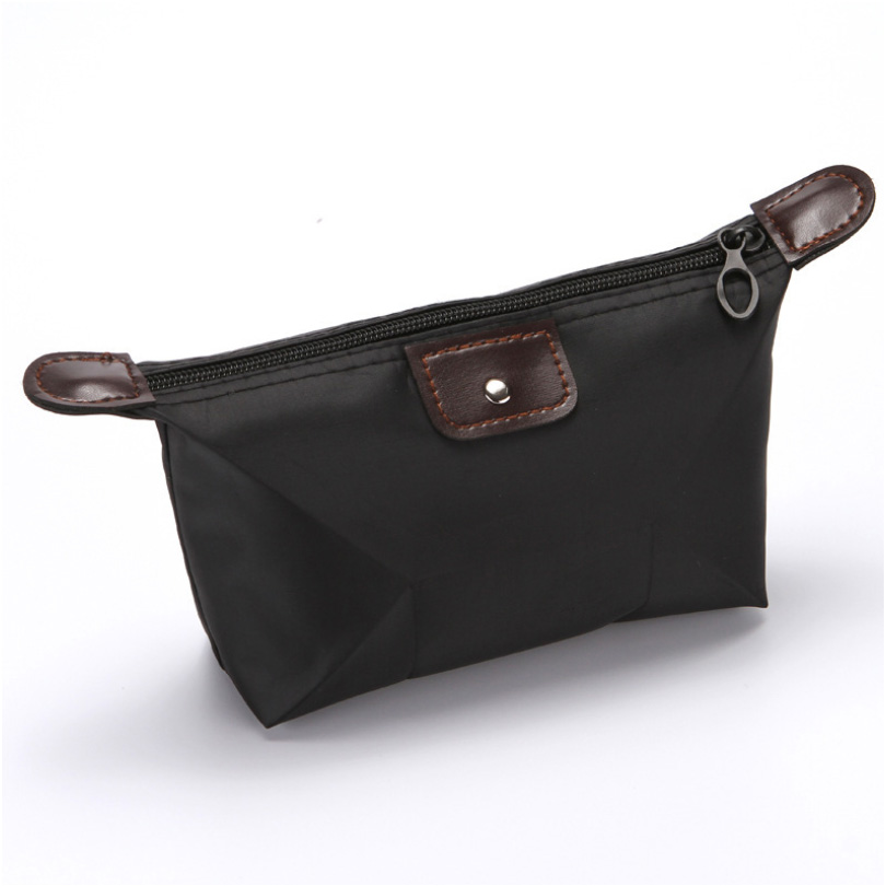 Nylon Waterproof Folding Cosmetic Bag