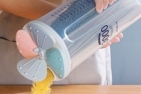 Пластиковые герметичные бутылки для хранения для кухни