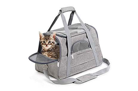 Портативная и дышащая дорожная сумка для домашних животных
