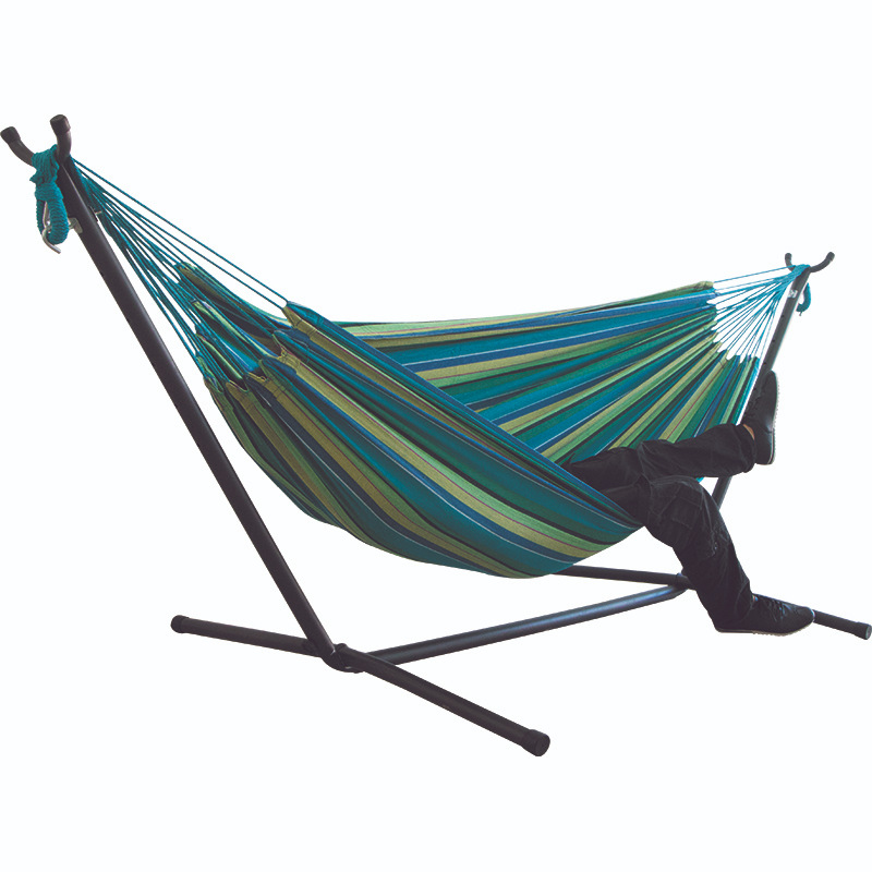 Portable Assembly Bracket Canvas Hammock